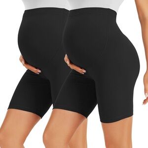 Maternity Biker Shorts! Set of 2